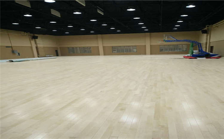 24厚排球館木地板雙層龍骨結構