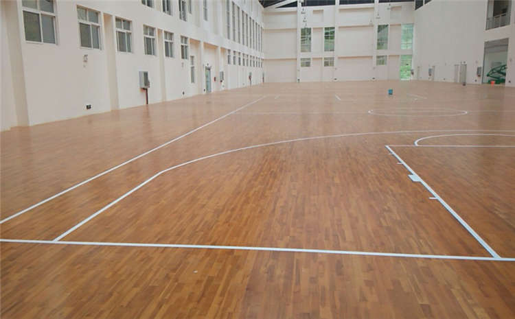 專業的實木運動地板雙層龍骨結構