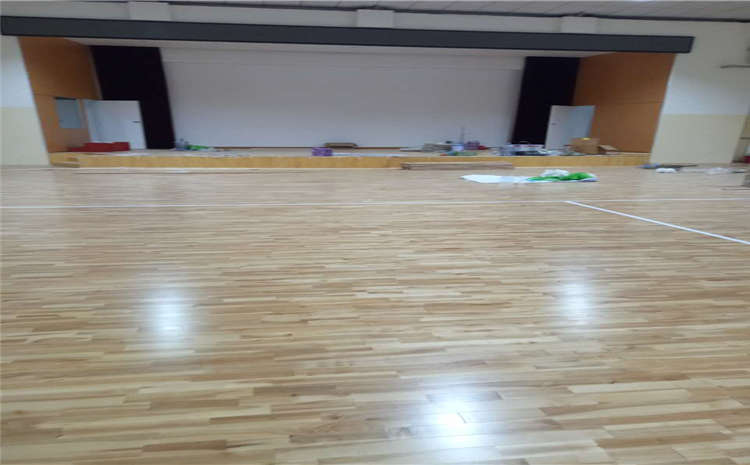 江西室內運動木地板工程案例