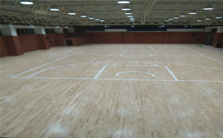 長春專用實木運動地板施工技術