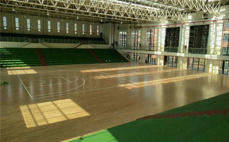 籃球木地板施工前必須完成的準備工作