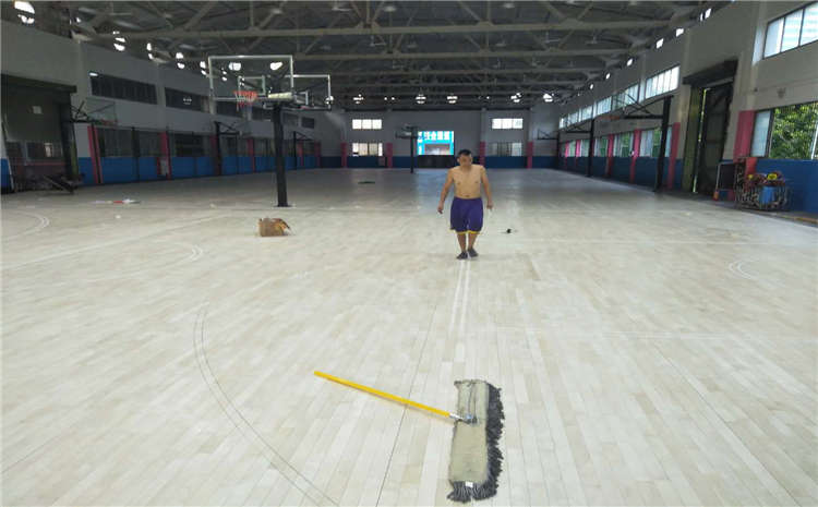 甘肅專業實木運動地板每平米價格