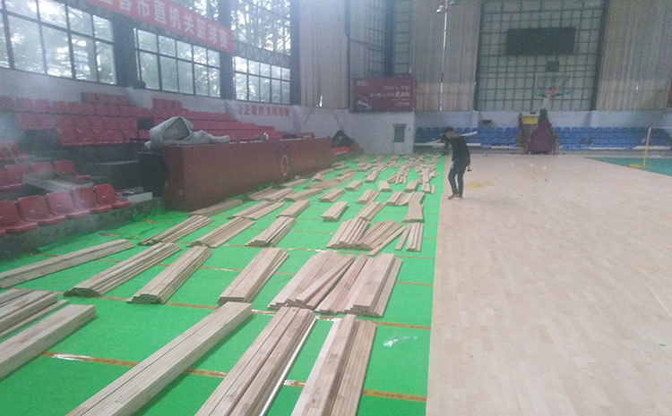 賽事場館籃球木地板哪個好
