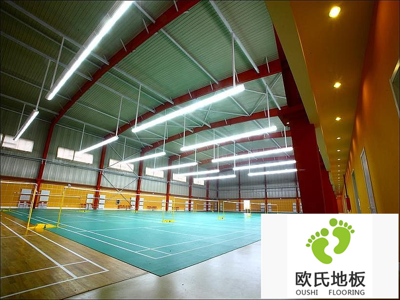 羽毛球館應采用什么結構的體育木地板
