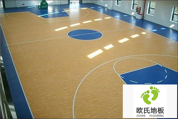 實木籃球館地板安裝技術