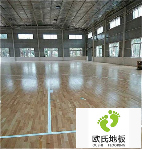 防火阻燃實木運動木地板制作工藝