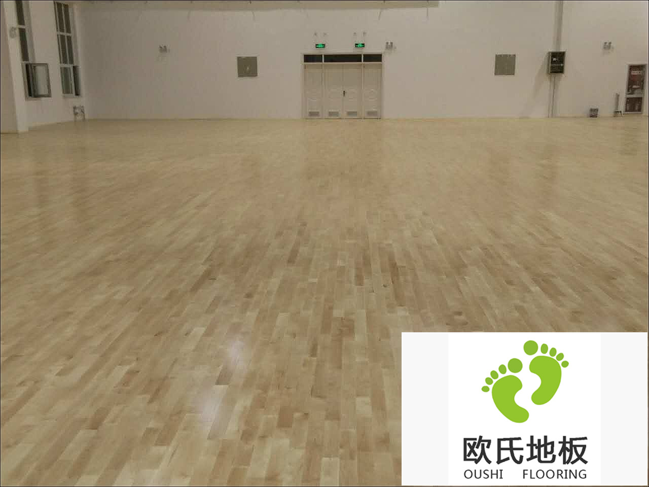 體育專(zhuān)用木地板安裝案例-寧夏靈武第五中學(xué)