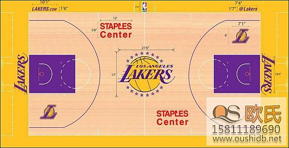十大NBA籃球場(chǎng)地板