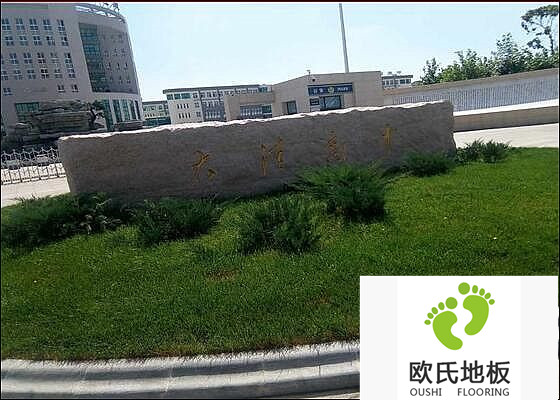 遼寧盤錦大洼高級中學籃球館體育木地板