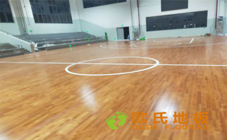 長(zhǎng)沙軌道交通水渡河車輛段體育館木地板案例